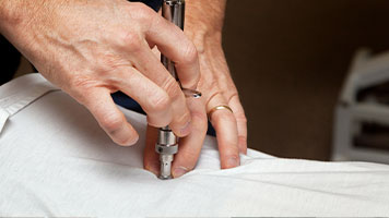 patient getting instrument adjusting in Novato, CA