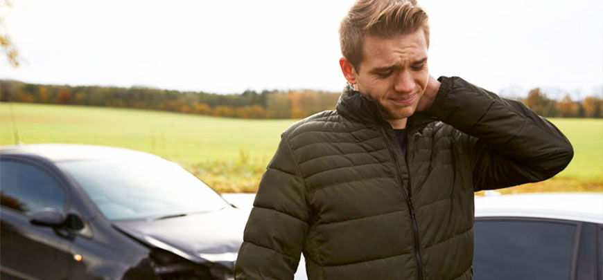patient receiving auto accident injury chiropractic in Novato