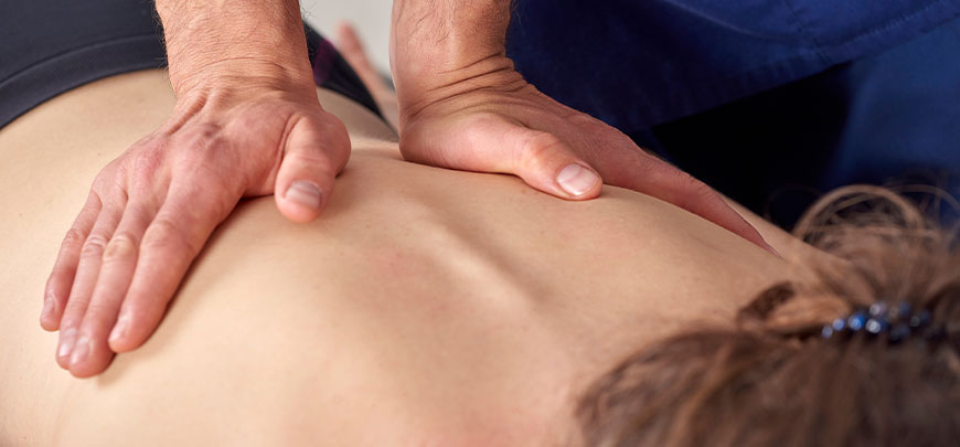 patient receiving diversified technique in Novato