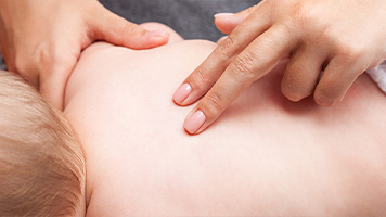 patient getting pediatric chiropractic in Novato, CA