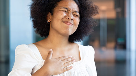 patient requiring acid reflux treatment in Novato
