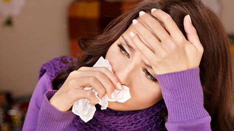 patient requiring allergy treatment in Novato