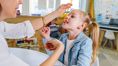 patient requiring apraxia treatment in Novato