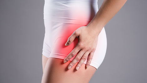 patient requiring hip pain treatment in Novato