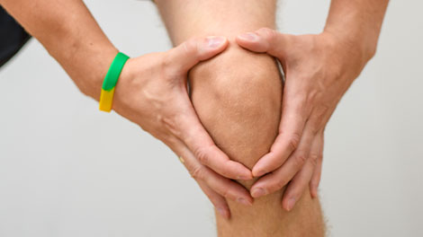 patient requiring jumper's knee treatment in Novato