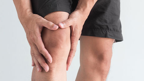 patient requiring knee pain treatment in Novato