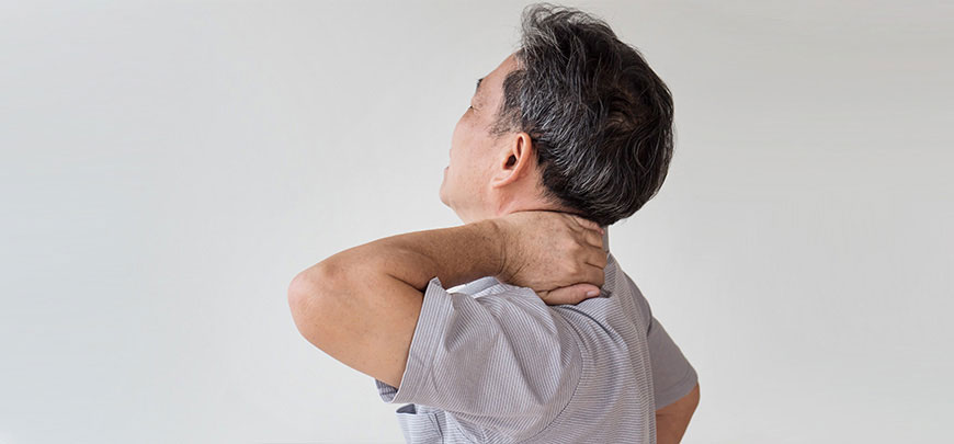 patient needing neck pain treatment in Novato
