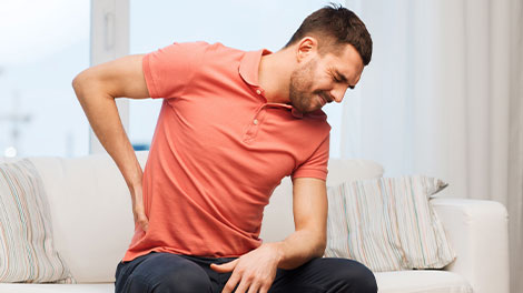 patient requiring sciatica treatment in Novato