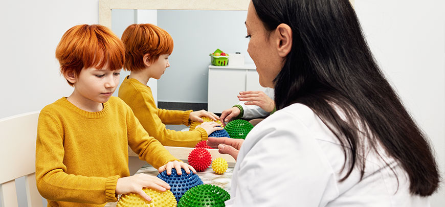patient needing sensory processing disorder treatment in Novato CA