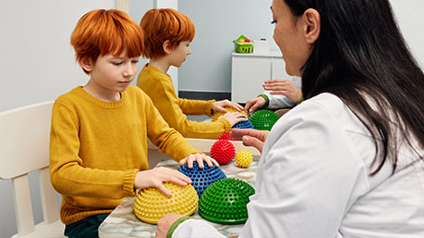 patient requiring sensory processing disorder treatment in Novato